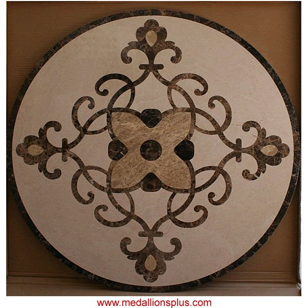 MARSEILLE, 48" Waterjet Medallion