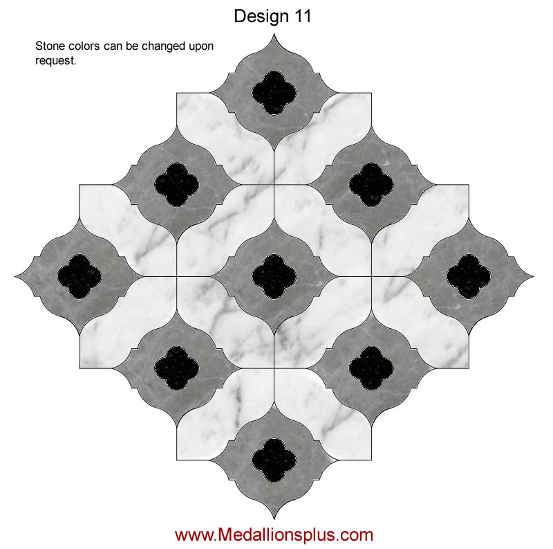 Waterjet Tile - Design 11
