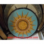 Arizona 30"  Mosaic Floor Medallion