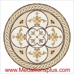 Agnes, 48" Waterjet Medallion