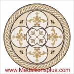 Agnes, 48" Waterjet Medallion