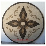 Florence I, 33.25" Honed Waterjet Medallion