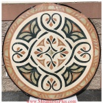 Giselle, 48" Stone Floor Medallion