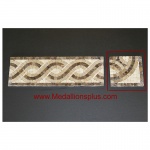Harmony, Honed Mosaic Corner 4"x4"