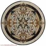 Ophelia, 60" Waterjet Medallion