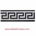 ML-11 waterjet tile border  4 x 12