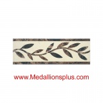 ML-21 waterjet tile border  4 x 12