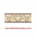 ML-75 waterjet tile border  4 x 12
