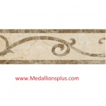 ML-76 waterjet tile border  4 x 12