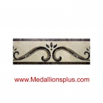ML-87 waterjet tile border  4 x 12