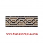 ML-88 waterjet tile border  4 x 12