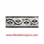 ML-91 waterjet tile border  4 x 12