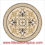 Annecy, 48" Waterjet Medallion