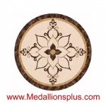 Chloe, 36" Waterjet Medallion