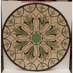 PALM, HONED 48" Waterjet Medallion