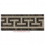 Ethan, Honed Mosaic Tile Listello 5.25"x14.25"