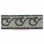 Taylor, Split Mosaic Tile Listello 4" x 12"