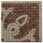 Lane, Honed Mosaic Tile Listello Corner 5.875" x 5.875"