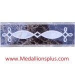 Olympus waterjet tile border  4 x 12