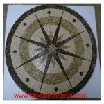 Orion 36"  Mosaic Floor Medallion
