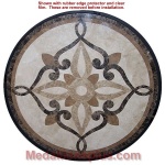 Waterjet Medallion - Design 63