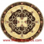 Evelyn, 36" Waterjet Medallion