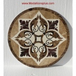 Devine II, 24" Stone Floor Medallion