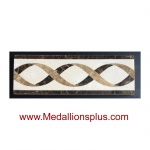 ML-91 waterjet tile border  4 x 12