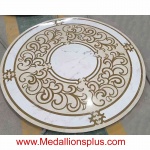 Waterjet Medallion - Design 124