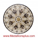 Lilee, 36" Stone Floor Medallion