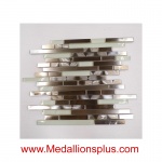 Stainless Steel Mint Backsplash