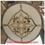 Chantilly, 48" Stone Floor Medallion