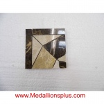 Granite and Marble II Polished Corner- Tile Border 4" x 12"