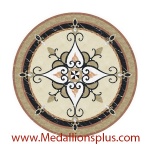 Waterjet Medallion - Design 41