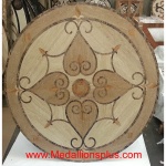 Estella, 48" Stone Floor Medallion
