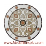 Waterjet Medallion - Design 48