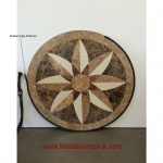 Santa Barbara, 36" Waterjet Medallion