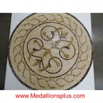 Harvest, 36" Mosaic Medallion