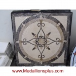 ELEGANTE, Honed 48" Square Waterjet