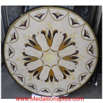 Lilee II, 36" Stone Floor Medallion