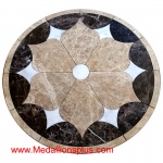 FLORA, 36" Waterjet Medallion