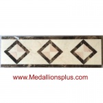 ML-03 waterjet tile border  4 x 12