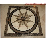 STAR LIGHT, 24" Square Waterjet Medallion