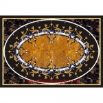 Waterjet Rectangular Medallion - Design 3
