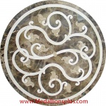 Waterjet Medallion - Design 18