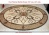 Kristine Rojo, 40" x 60" Oval Mosaic Floor Medallion, Polished