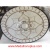 Marguerite, 36" Honed Stone Floor Medallion