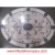 Audrey, 36" x 48" Oval Mosaic Floor Medallion, Polished