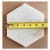 Carrara Marble Honed Hexagon Tiles, 6"