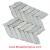 Fishtail - Carrara Marble Polished Mosaic Tiles